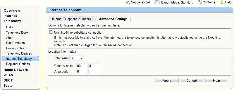 Hoe configureer ik VDSL en telefonie op FRITZ!Box Fon WLAN 7340